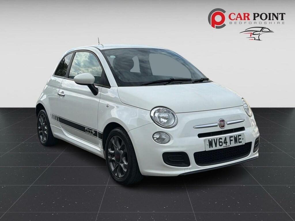 Fiat 500 Hatchback 1.2 S Euro 6 Ss 201464 White