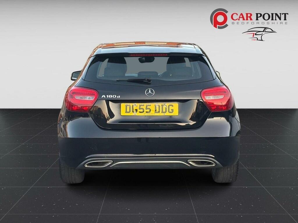 Mercedes-Benz A Class Hatchback 1.5 A180d Sport Euro 6 Ss 20176 DG55DDG Black #6