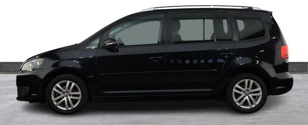Volkswagen Touran Se Black #3