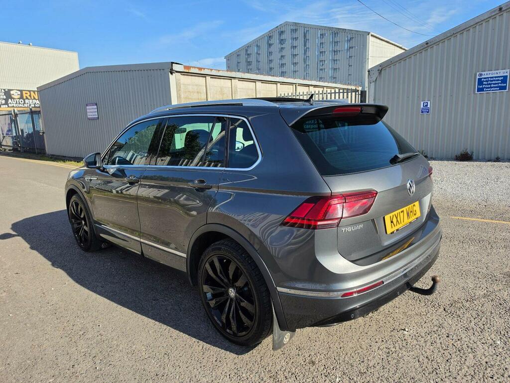 Volkswagen Tiguan Suv 2.0 Tdi Bluemotion Tech R-line Dsg 4Motion Eur KX17WHG Grey #4