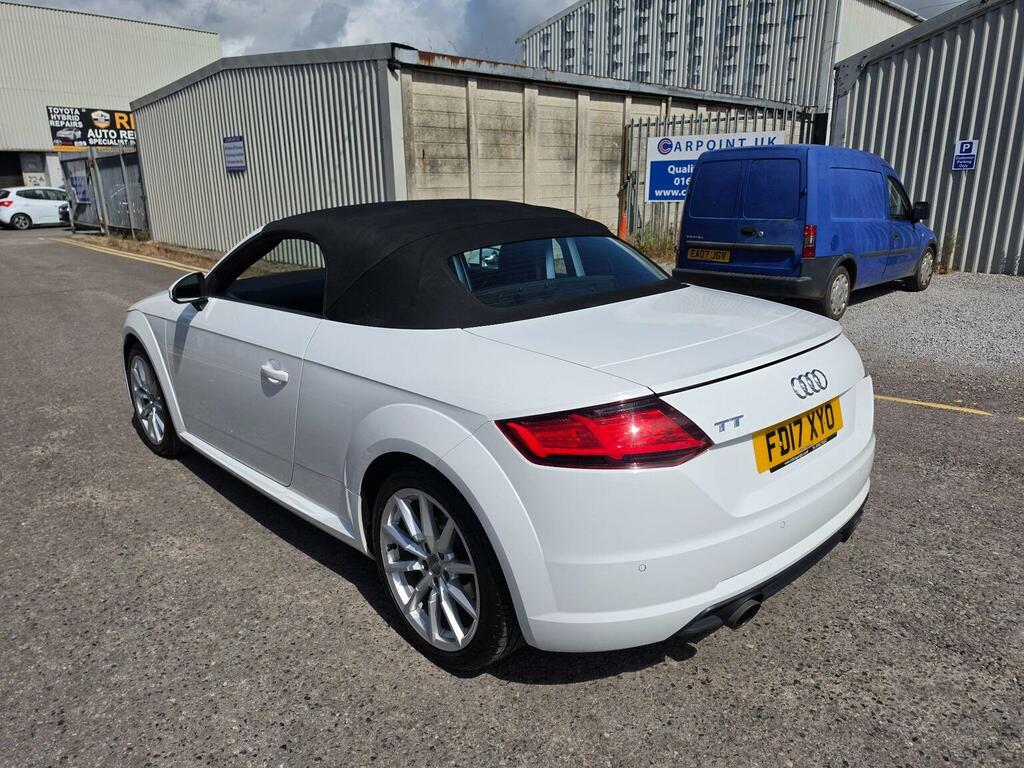 Audi TT Convertible 1.8 Tfsi Sport Roadster Euro 6 Ss 2 White #4