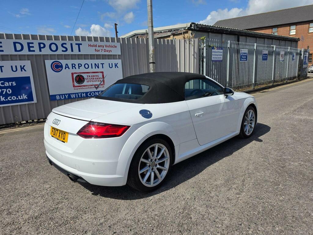 Audi TT Convertible 1.8 Tfsi Sport Roadster Euro 6 Ss 2 White #6