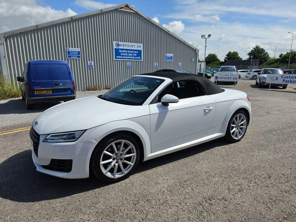 Audi TT Convertible 1.8 Tfsi Sport Roadster Euro 6 Ss 2 White #3