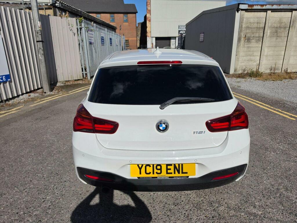 BMW 1 Series Hatchback 1.5 118I Gpf M Sport Shadow Edition YC19ENL White #5