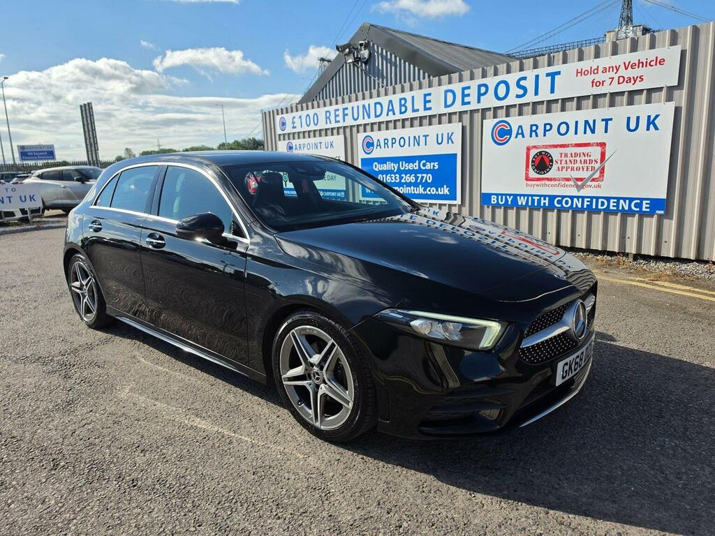 Mercedes-Benz A Class Hatchback 1.5 A180d Amg Line Premium 7G-dct Euro Black