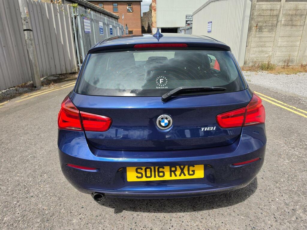 BMW 1 Series Hatchback 1.5 118I Sport Euro 6 Ss 201616 SO16RXG Blue #5
