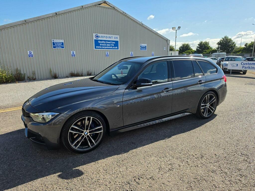 BMW 3 Series Estate 2.0 320I M Sport Shadow Edition Touring Aut YA19KWE Grey #3