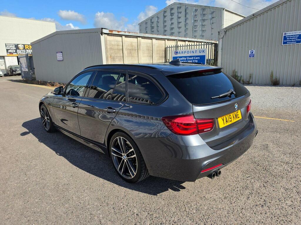 BMW 3 Series Estate 2.0 320I M Sport Shadow Edition Touring Aut YA19KWE Grey #4