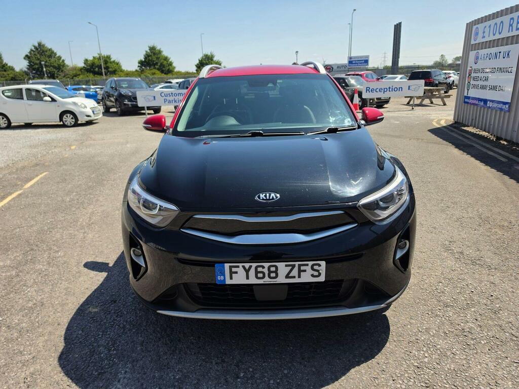 Kia Stonic Suv 1.0 T-gdi First Edition Euro 6 Ss 2018 FY68ZFS Black #2