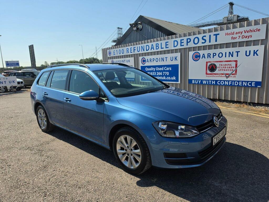 Volkswagen Golf Estate 1.6 Tdi Bluemotion Tech Se Euro 6 Ss Blue