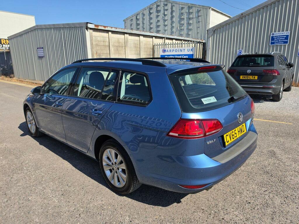 Volkswagen Golf Estate 1.6 Tdi Bluemotion Tech Se Euro 6 Ss Blue #4