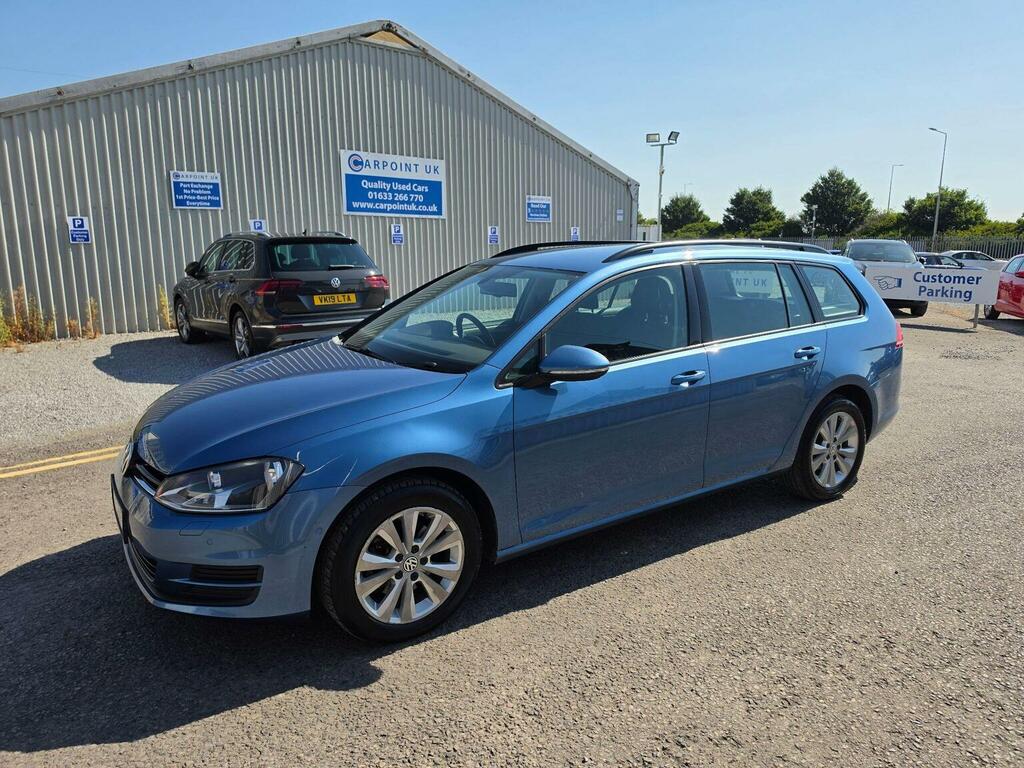 Volkswagen Golf Estate 1.6 Tdi Bluemotion Tech Se Euro 6 Ss Blue #3