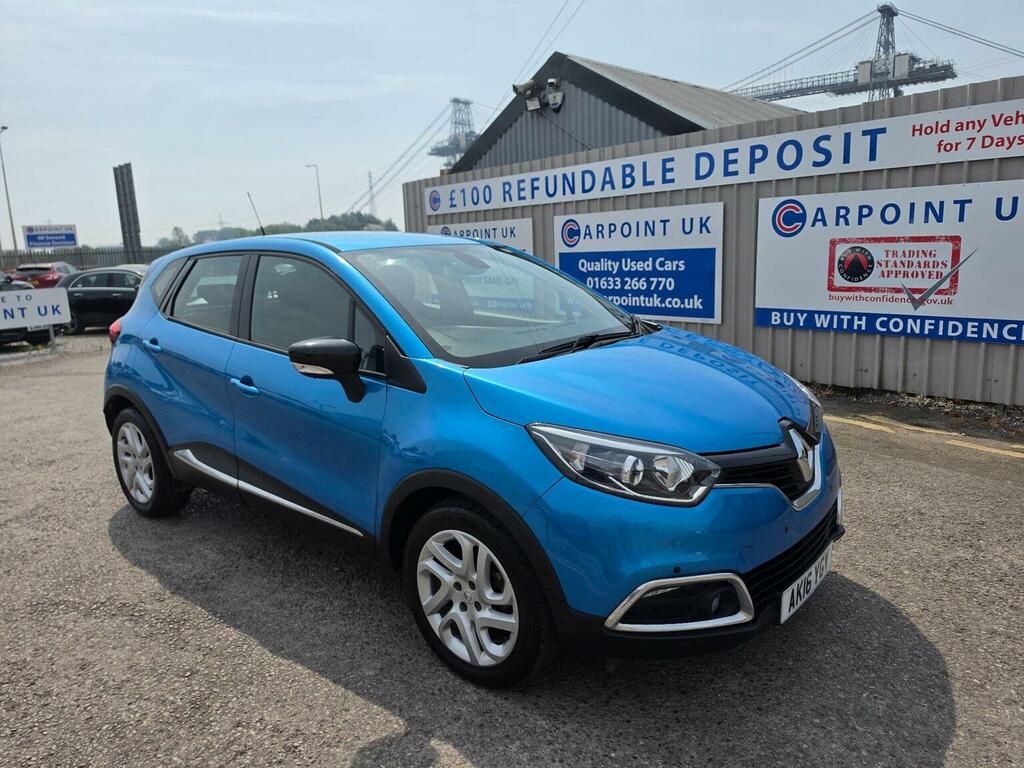 Renault Captur Suv 1.5 Dci Energy Dynamique Nav Euro 6 Ss AK16YGY Blue