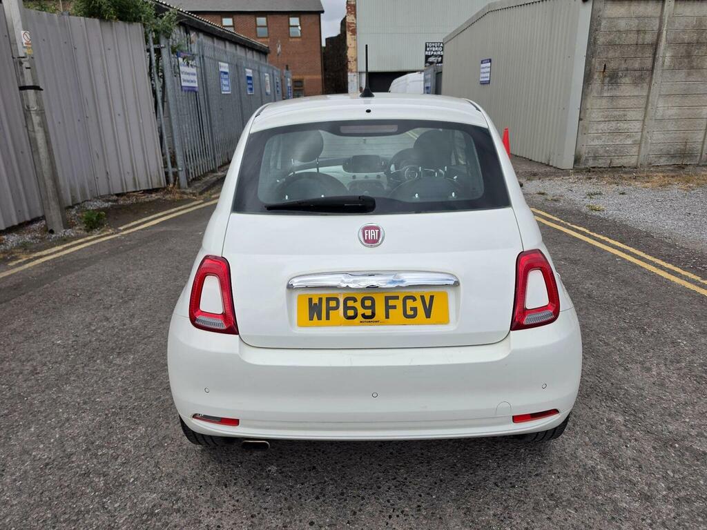 Fiat 500 Hatchback 1.2 Lounge Euro 6 Ss 201969 WP69FGV White #5