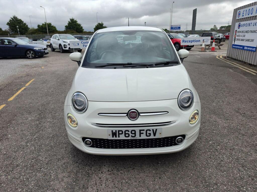 Fiat 500 Hatchback 1.2 Lounge Euro 6 Ss 201969 WP69FGV White #2