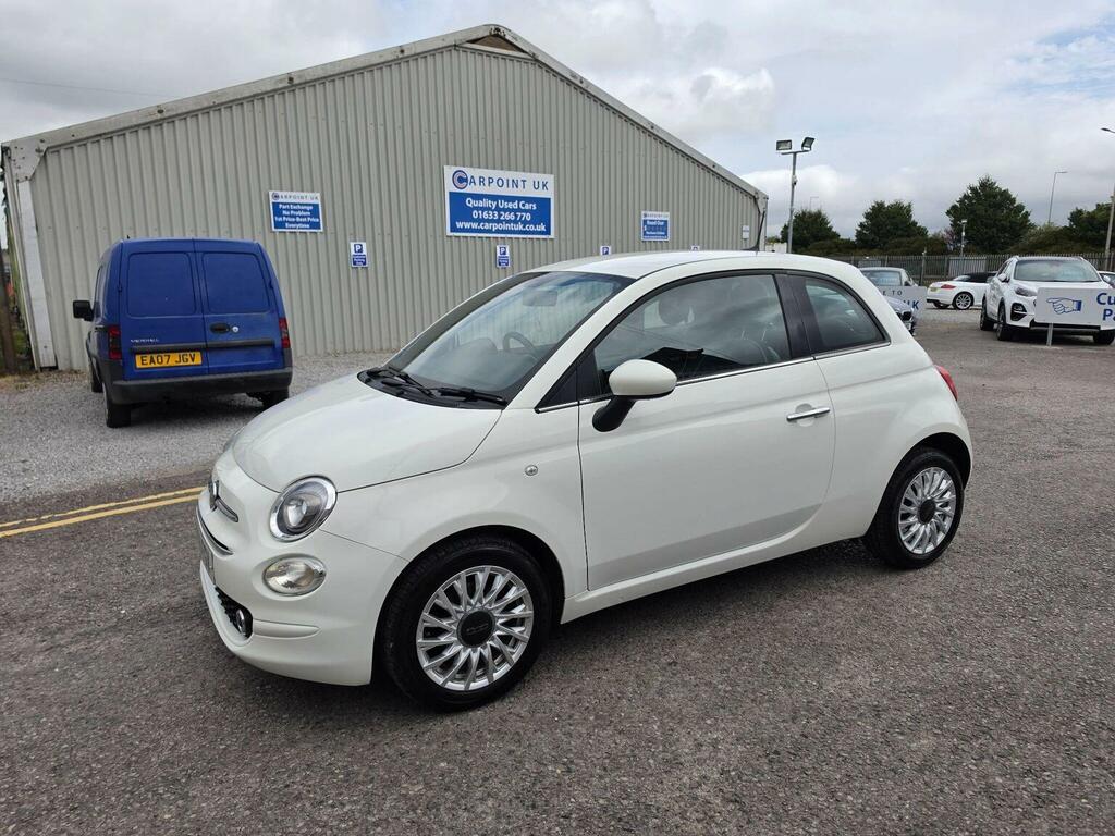 Fiat 500 Hatchback 1.2 Lounge Euro 6 Ss 201969 WP69FGV White #3