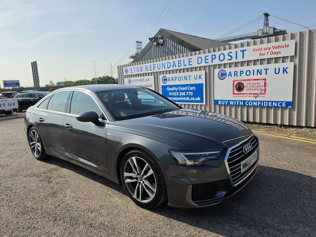 Audi A6 Saloon 2.0 Tdi 40 S Line S Tronic Euro 6 Ss Grey