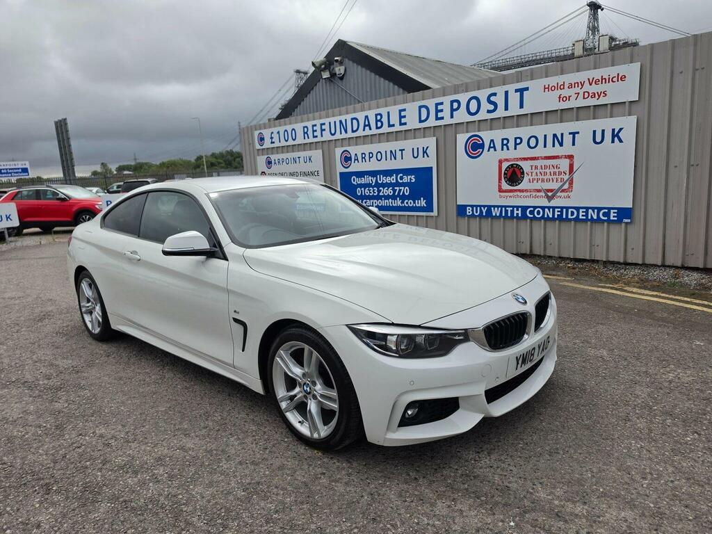 BMW 4 Series Gran Coupe Coupe 2.0 420I M Sport Euro 6 Ss 2018 White