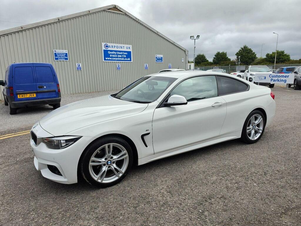 BMW 4 Series Gran Coupe Coupe 2.0 420I M Sport Euro 6 Ss 2018 YM18YAO White #3
