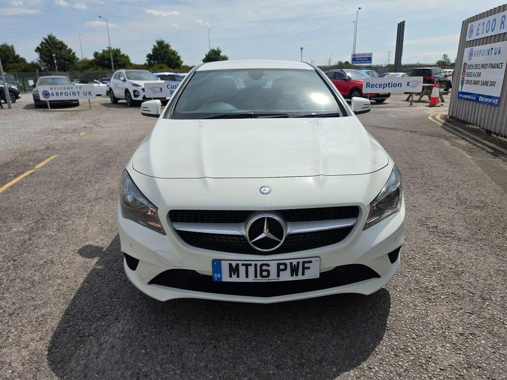 Mercedes-Benz CLA Class Saloon 2.1 Cla200d Sport Coupe Euro 6 Ss 2 White #2