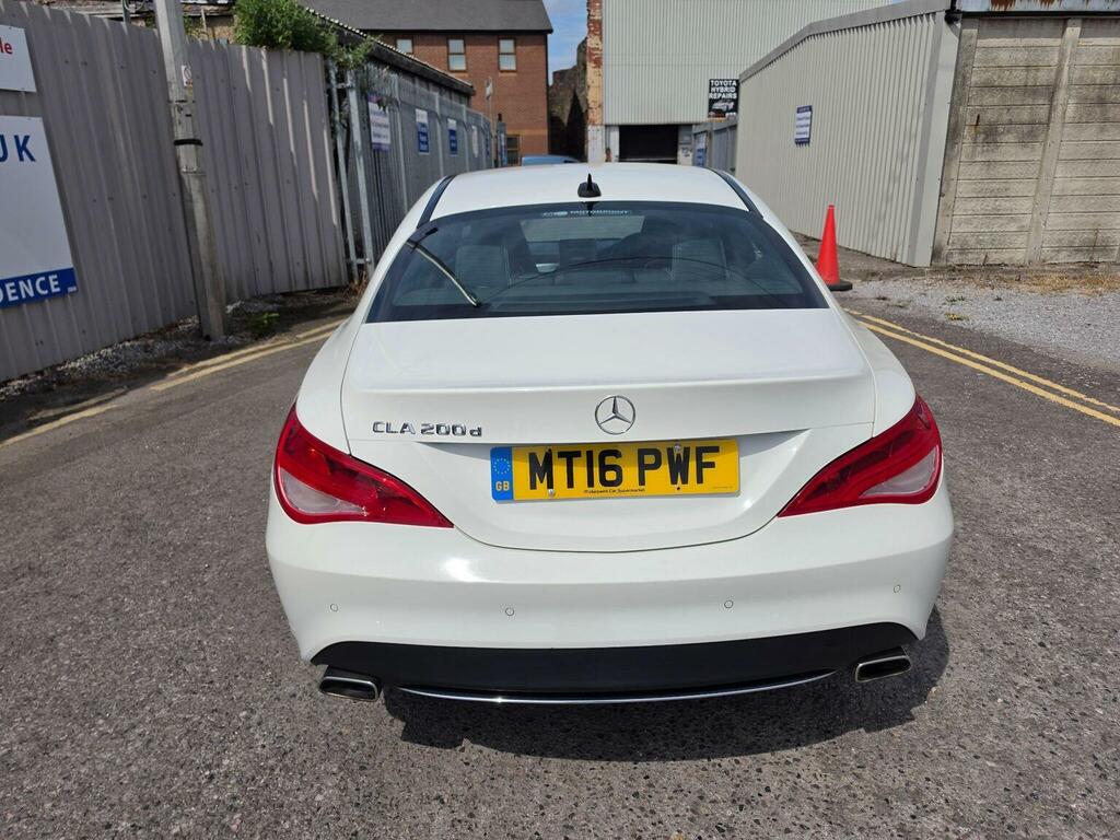 Mercedes-Benz CLA Class Saloon 2.1 Cla200d Sport Coupe Euro 6 Ss 2 White #5