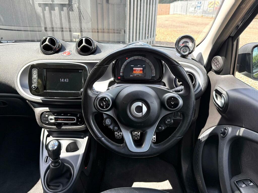 Smart Forfour 0.9T Prime Sport Premium Plus Euro 6 Ss Black