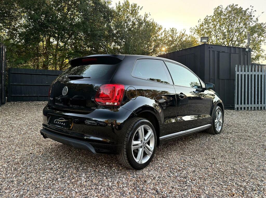 Volkswagen Polo 1.2 Tsi R-line Euro 5 201262 B4NRA Black #3