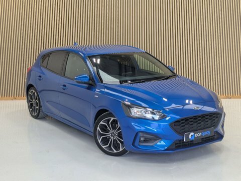 Ford Focus 1.0 Ecoboost 125 St-line X Blue #4