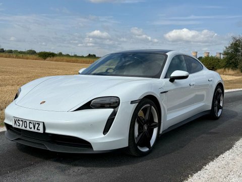 Porsche Taycan Performance Plus 93.4Kwh 4S Saloon Blue #7