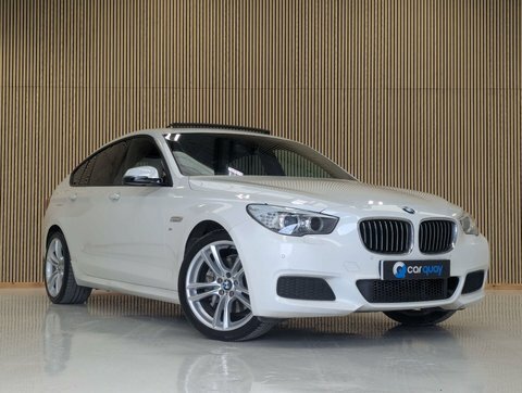 BMW 5 Series 520D M Sport White #9