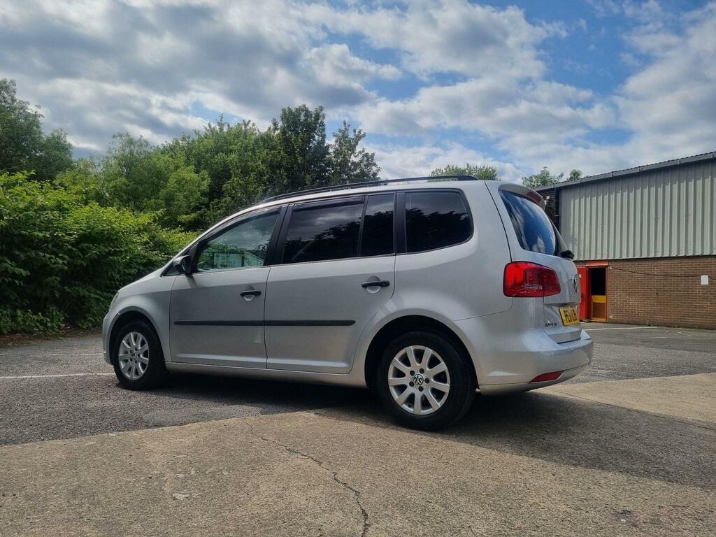 Volkswagen Touran Mpv Blue #7