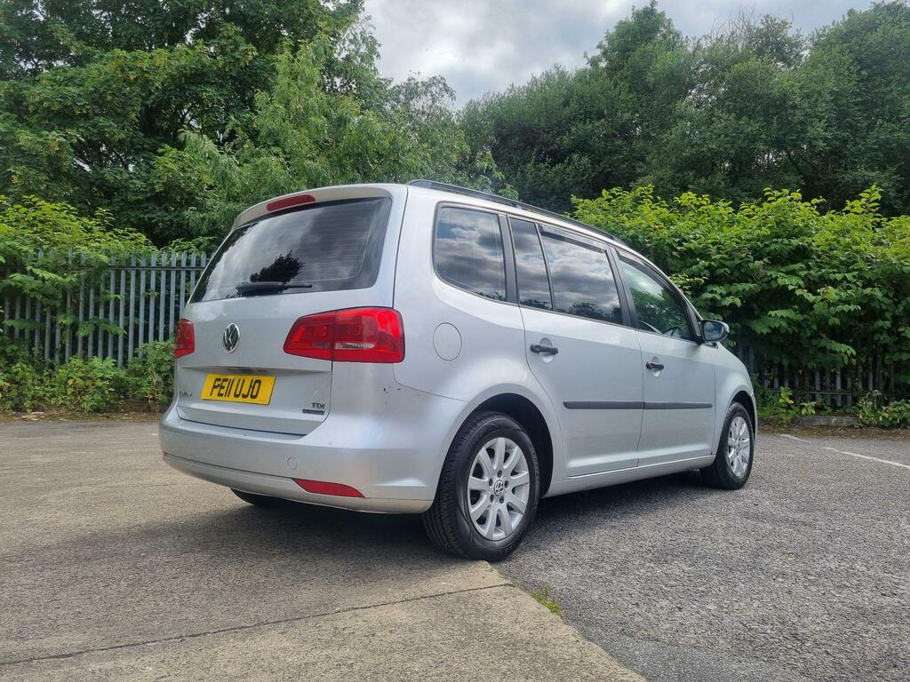 Volkswagen Touran 1.6 Tdi S Euro 5 Silver #6