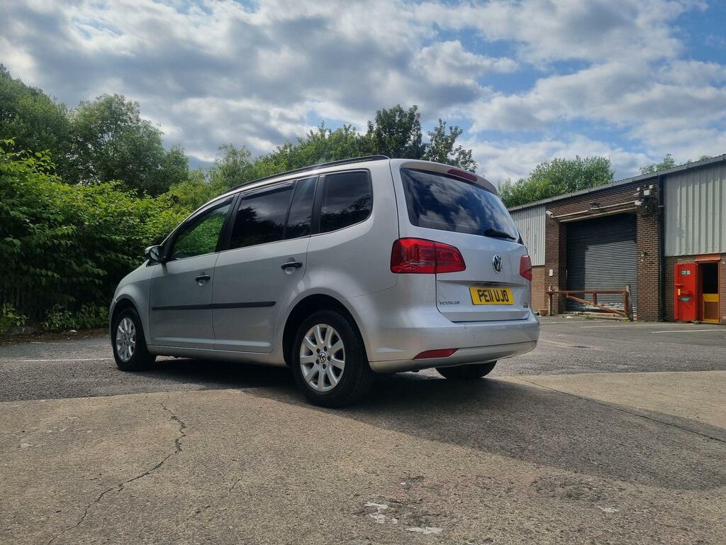 Volkswagen Touran Mpv Blue #8