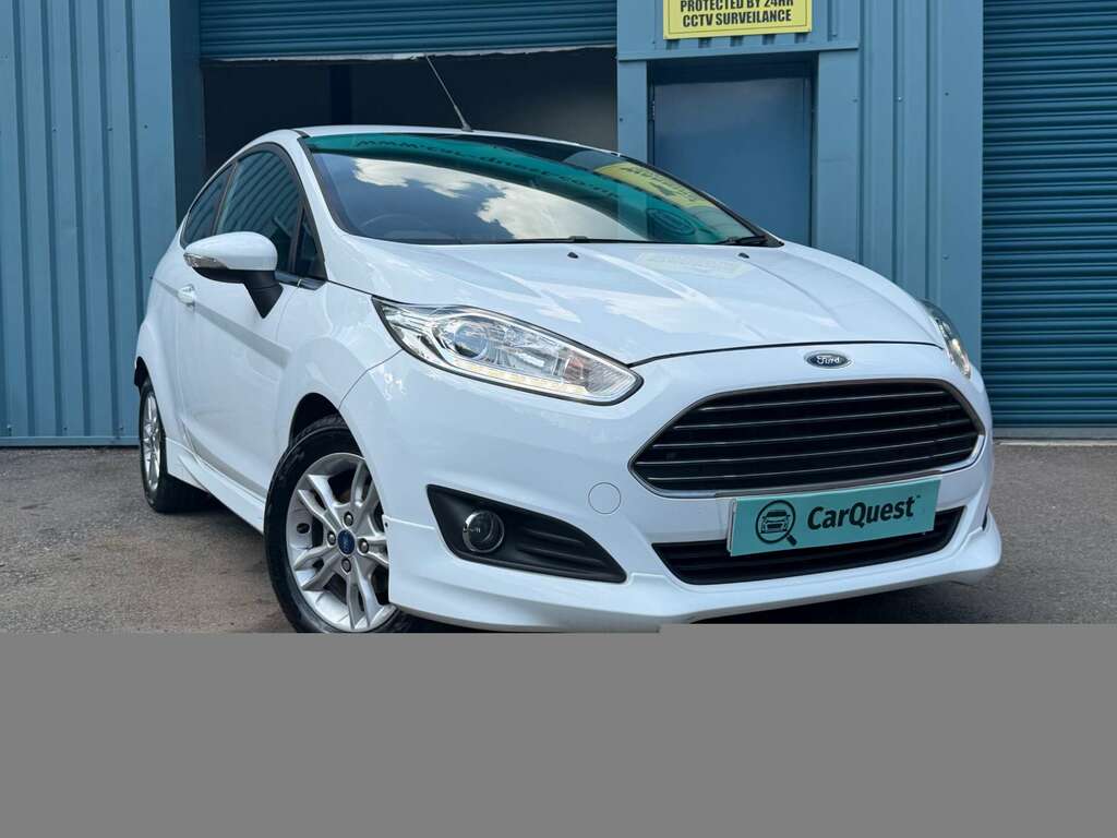 Ford Fiesta 1.2 Fiesta Zetec YM15XPC White #2