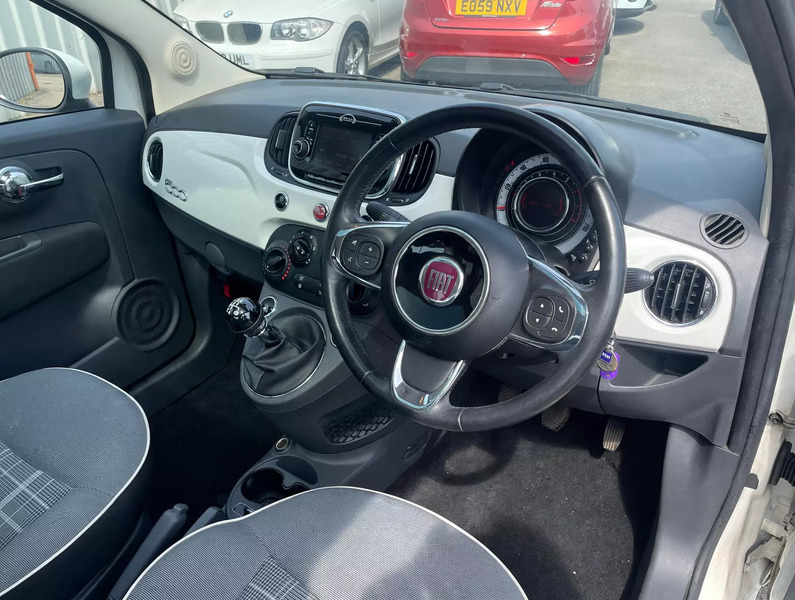 Fiat 500 1.2 Lounge Grey #16
