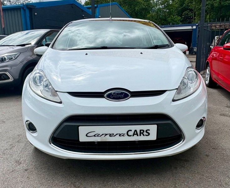Ford Fiesta Zetec Tdci White #2