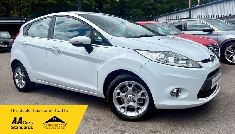 Ford Fiesta Zetec Tdci White