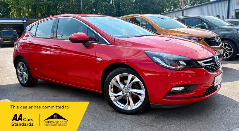 Vauxhall Astra Sri Red