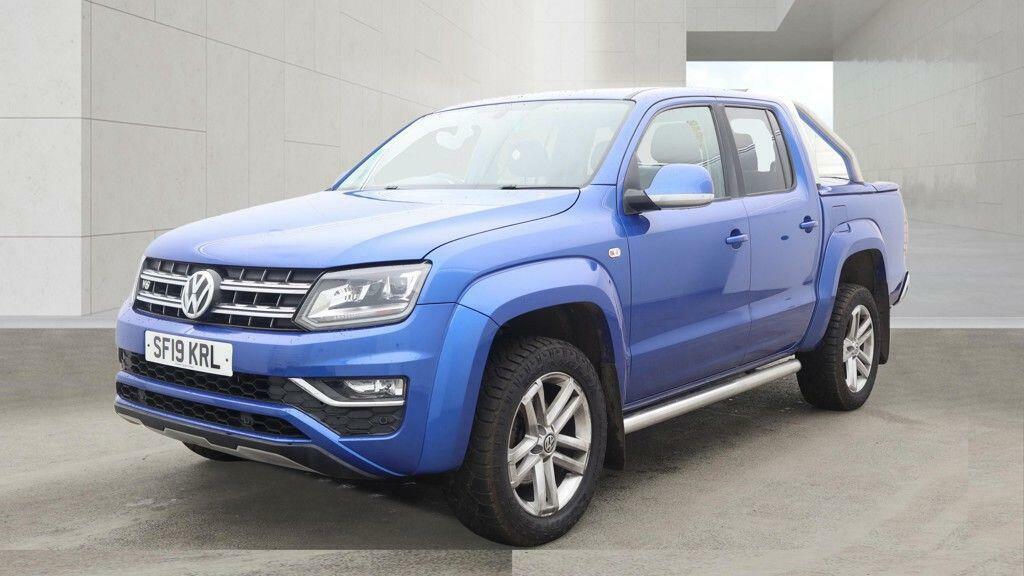 Volkswagen Amarok Highline Blue #2