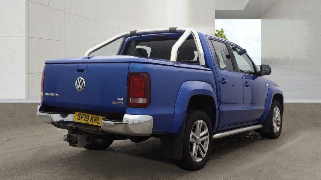 Volkswagen Amarok Highline Blue #4