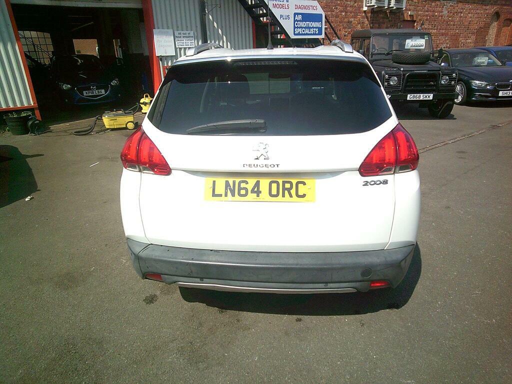 Peugeot 2008 1.2 Vti Puretech Crossway Euro 5 White #5