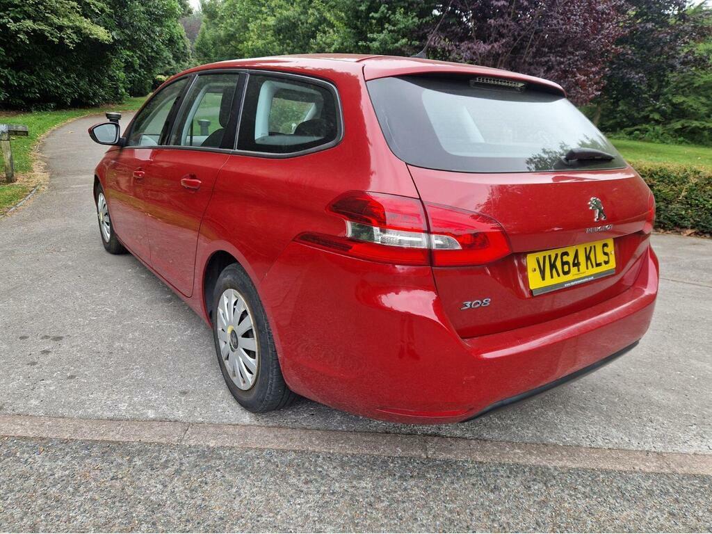 Peugeot 308 SW 1.6 Hdi Access Euro 5 Red #6