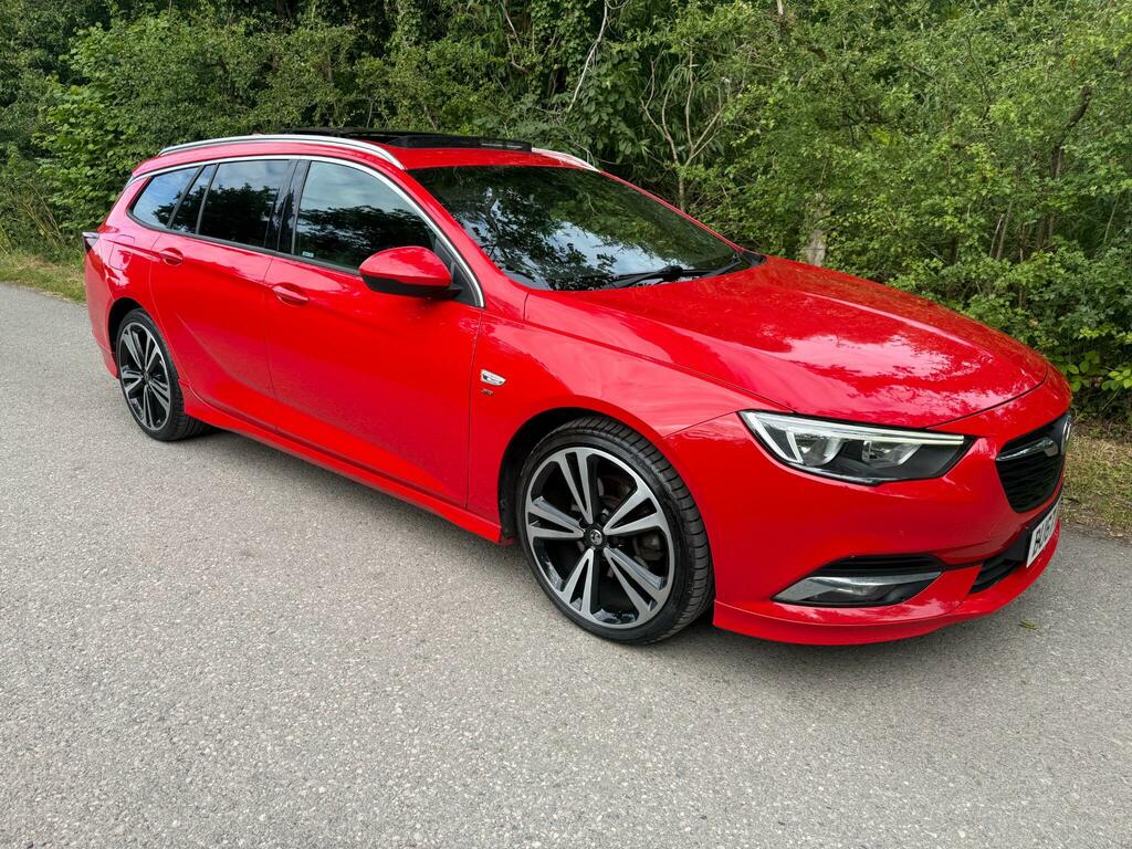 Vauxhall Insignia 2.0 Turbo D Blueinjection Sri VX Line Nav Sports T BU67BSY Red #6