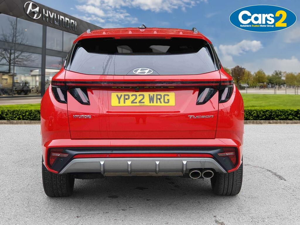 Hyundai Tucson 1.6 Tgdi N Line 2Wd YP22WRG Red #4