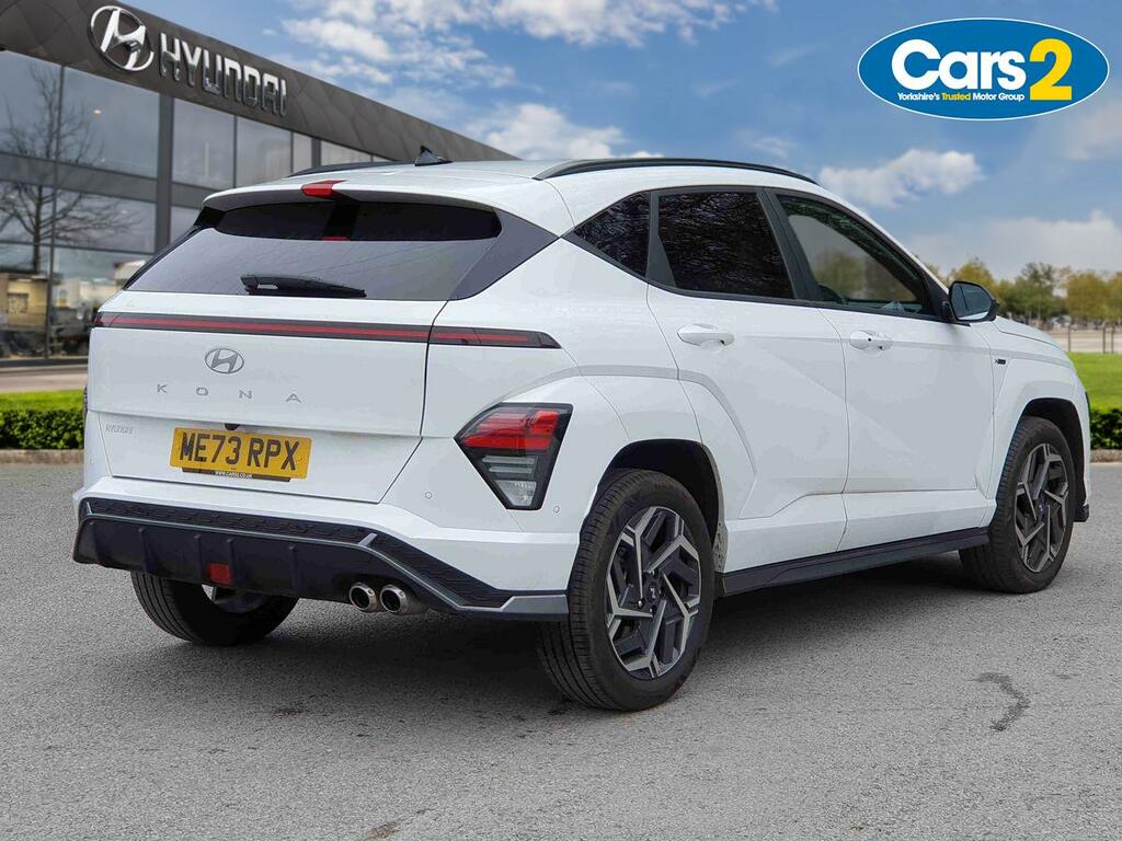 Hyundai Kona 1.0T N Line S Dct White #3