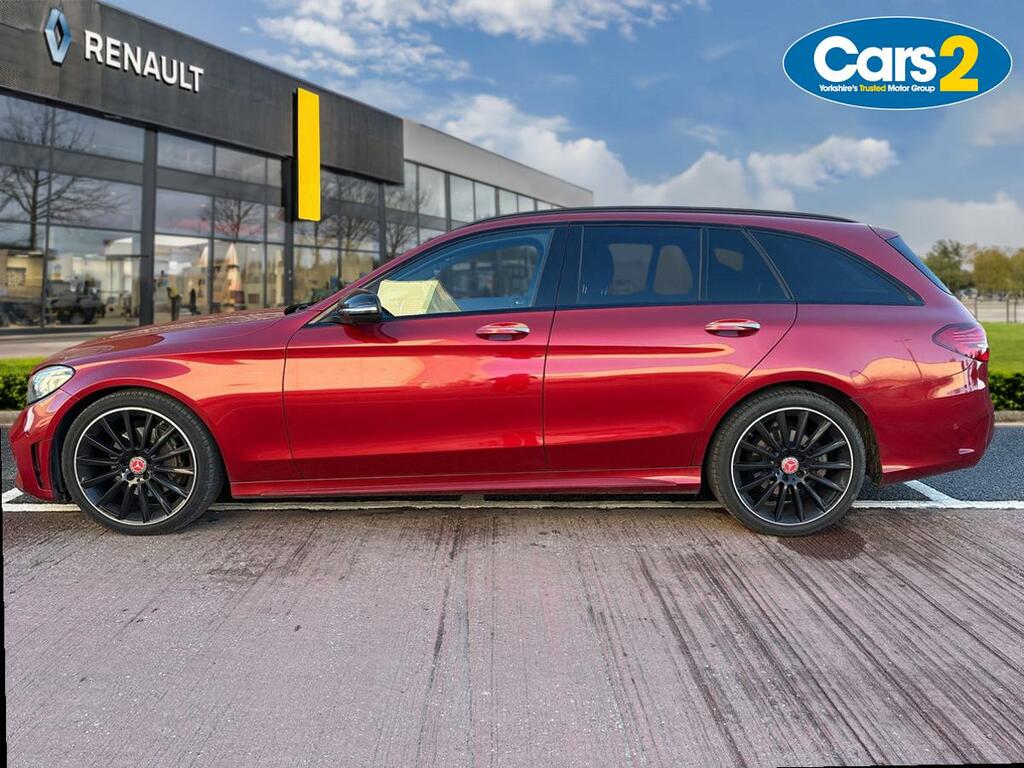 Mercedes-Benz C Class C200 Amg Line Night Ed Premium Plus 9G-tronic FT21EFM Red #6