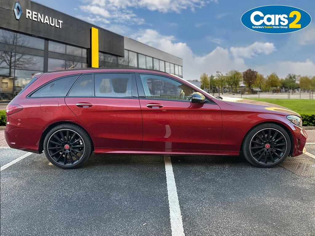 Mercedes-Benz C Class C200 Amg Line Night Ed Premium Plus 9G-tronic FT21EFM Red #2