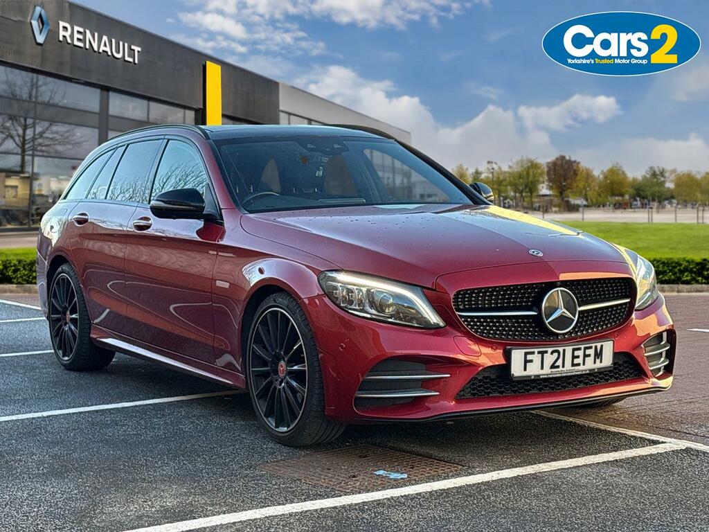 Mercedes-Benz C Class C200 Amg Line Night Ed Premium Plus 9G-tronic Red