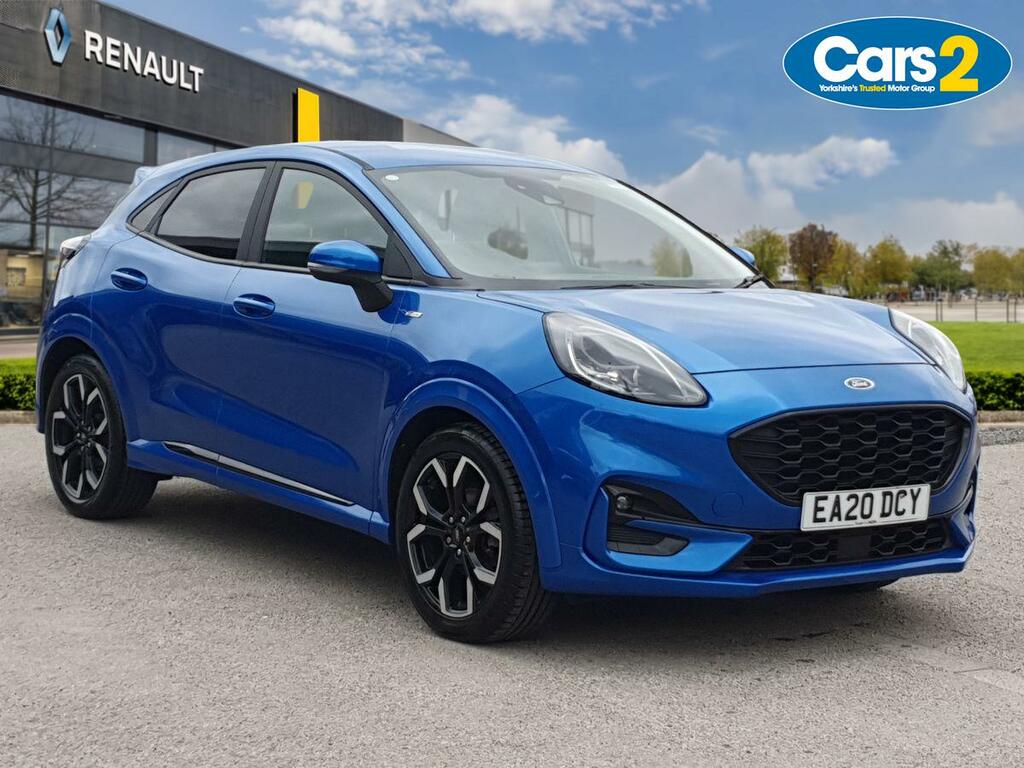 Ford Puma 1.0 Ecoboost Hybrid Mhev 155 St-line X Blue