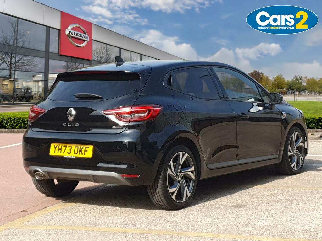 Renault Clio 1.0 Tce 90 Rs Line YH73OKF Black #3